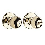 [クイックセット] Kwikset 製ノブセット 300P3CP 内締錠(非常解錠付き) ドアノブセット　ポリッシュドブラス 真鍮 【並行輸入品】