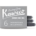 Kaweco カヴェコ カートリッジインク スモーキーグレー INK-GY 6本入 正規輸入品