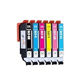 【SEASKY】SAT-6CL 染料 6色セット エプソン EPSON 対応 サツマイモ SAT インクカートリッジ 互換インク 純正 と併用可能 残量表示機能付 さつまいも インク ISO9001認証工場 EP-715A EP-815A EP-714A EP-814A EP-712A EP-812A EP-713A EP-813A プリンターインク