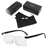 TopLoupe メガネ型拡大鏡１．６倍5点セット