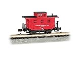 Bachmann old-time caboose-union Pacific Nスケール、酸化Prototypicalレッド