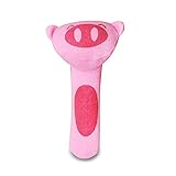 askcut Baby RattleスティックおもちゃBrain Game Hand Sticksおもちゃキッズ子供幼児Plush再生ツールサイズ5 cm1 cm16 cm ( Pig )