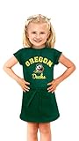 NCAA Oregon Ducks Girls寒い夜ドレス、12 – 18ヶ月、グリーン