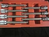 7pc Ate Pro 3 / 8 "ドライブExtra Long 4 – 1 / 2 "シャンクTorxビットソケットセットt-10 to T - 40