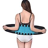 Zhhlinyuan 良好な Fixed Waist Belt Support Waist Back Abdomen Soft Colorful Belly Band