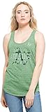 MLB Oakland Athletics Women 'sスプラッシュタンクトップ L グリーン