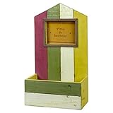 GREENHOUSE フォトフレームウッドプランター ミックスイエロー 3658-MXY