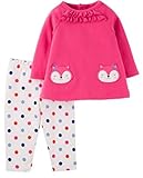 Child of Mine by Carter 's Girl 's 2 Piece Pant Set US サイズ: Newborn カラー: ピンク