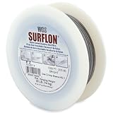 Surflonサイズ2 – 30-pound Break 1000-feet圧着画像ワイヤナイロンコーティングステンレススチール、明るい