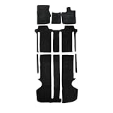 WEIMALL 車用 マット 車内用 マット 20系 ヴェルファイア アルファード 7人乗り フロアマット 8Pセット