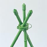 ニチカン カラーポール150cm 18本と支柱たばね太郎10個のセット[やぐら組み6セット分] ノーブランド品