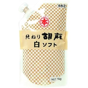 マルホン 純ねり胡麻 白 ソフトパウチ1㎏