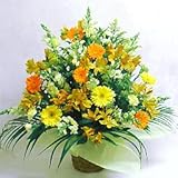 豪華な季節のアレンジ 暖色系