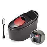 Car Clear Convenient Garbage Can Trash Bin for Car 便利なごみは車のごみをゴミ箱に入れることができます Ochloo logo tag + usb l