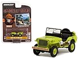 GREENLIGHT 1:64SCALE"SMOKEY BEAR SERIES 1-1942 WILLYS MB JEEP" グリーンライト 1：64スケール 「スモーキーベアー・シリーズ1-1942 ウィリス MB JEEP」