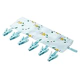 3個の旅行衣類ハンガーポータブル衣服乾燥ラック服ピン