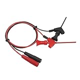 Dolity P1511B　2mm　バナナ　プラグ　メス　テスト　クリップ　プローブ　テスト　リード　 多機能 実用的