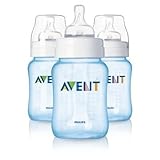9 oz Natural Feeding Bottle Color: Blue by Philips AVENT [並行輸入品]