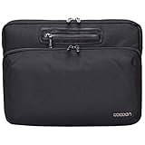 Cocoon MCS2305BK Buena Vista 13インチ ノートパソコンスリーブ グリッドイット内蔵 アクセサリーオーガナイザー (ブラック)
