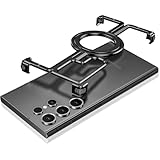 PANPHENバンパー携帯保護カバーサムスンGalaxy S 23と互換性がある,ステルス磁性O型リングホルダ付き保護シェル,Galaxy S 23シンプルスタイル携帯保護ケース,フレームレス保護シェル，ブラック