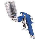 エアースプレーガン　重力式(上カップ)　200cc　ノズル口径1.3mm　エアスプレーガン　エアガン　板金　塗装　洗車　塗装スプレー　ポンプ