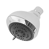 BOPai Bathroom Ultra-Luxury 5-Function Adjustable 2.5gpm High Pressure Rainfall Stainless Steel Mass