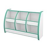 【JAJAN】おもちゃばこ ワイド 幅95cm グリーン［完成品]【知育家具EVAキッズシリーズ】OB-95MG_s