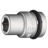 トネ(TONE) インパクト用ソケット 4NV-12 差込角12.7mm(1/2") 二面幅12mm