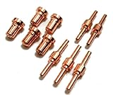 プラズマ カッター 切断機 用 ノズル & チップ 消耗品 5個 10個 セット (5個)