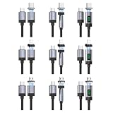 【単品販売あり】USB-C 変換用ケーブル Type-C 10W PD 480Mbpsデータ転送 軽量小型 磁気 着脱式 f67 f68 Micro-USB コネクタ 1個 ストレート 1m 安心の日本企業