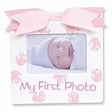 ピンクまたはブルー王子最初写真4.5 X 3セラミックフレームホームガーデンリビングギフト