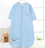 2歳～5歳 乳幼児 柔らかい 肌着 夏から秋にかけて 薄い キックキルト (ブルー)