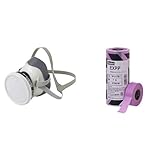 3M 防毒マスク 塗装作業用マスクセット & 塗装用マスキングテープ 18mm幅 7巻