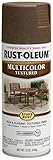 Rust-Oleum 223523 Multi-Color Textured Spray Autumn Brown 12-Ounce [並行輸入品]