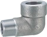 TRUSCO フジトク オスメスエルボ SLPT50A