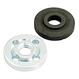 uxcell アングルグラインダー 内外周フランジ　電動工具　2個入り