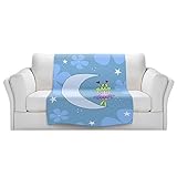 ブランケットウルトラソフトFuzzy 4サイズ！DIANOCHEデザインからby Samantha knopsspace GirlsバレリーナパープルホームDecor Unique Designer芸