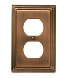 Amerelle 84DAC Steps Cast Metal Wallplate, Antique Copper [並行輸入品]