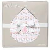 C.R. Gibson Muslin Swaddle Blanket By Baby Dumpling Measures 44 x 44 - Pretty Petals [並行輸入品]