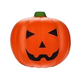 スクイーズ 低反発 おもちゃ Dafanet 低反発スクイーズ かわいい パンプキン ハロウィン 押し出すおもちゃ やわらかなデザイン ストレス解消 癒しグッズ 握る ストレス発散 もちもち 柔らかい
