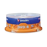DVD-R Discs, 4.7GB, 16x, Spindle, Matte Silver, 25/Pack