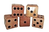 Sandbox Toys Yard Dice Set, Whitewood [並行輸入品]