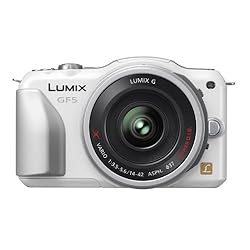 Panasonic ルミックス デジタル一眼カメラ/レンズキット(14-42mm/F3.5-5.6電動ズームレンズ付属) フルハイビジョンムービー一眼 シェルホワイト DMC-GF5X-W