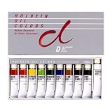 ホルベイン 習作用油絵具 B917 Dセット (15ml 9色＋20ml ホワイト) 1917