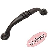 Cosmas ® 2322orbオイルはブロンズキャビネットハードウェアハンドルプル – 3 – 3 / 4 "インチ( 96 mm )穴中心 – 10パック