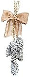 24 Inch Pine Cone Hanging Door Swag [並行輸入品]
