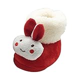 Zhhlinyuan 安定した品質 Lovely ベビー Girls Winter Warm Plush Boot Infant Soft Cotton Shoes xsx010