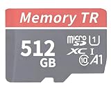 512GBマイクロSDカード（TFカード） – デジタルカメラやドローンに最適 – マイクロカードアダプター付属
