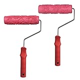 Fenteer 高品質　DIY　ゴム　ハンドツール　ペイントローラー　ブラシ　塗装用　２個入り　全3種類選べ - EG072T＆EG064T