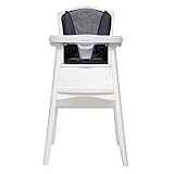 Eddie Bauerデラックス3 - in - 1ホワイト高椅子、Twilightブルー